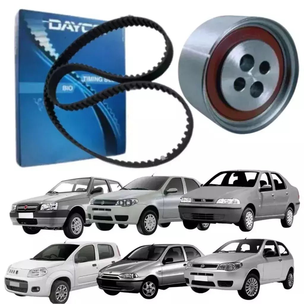 Kit Correia Dentada + Tensor Dayco Fiat Fire 1.0 8V - Auto Pexxa