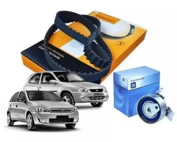 Kit Correia Dentada + Tensor GM 1.0 1.4 1.8 8V Contitech - Auto Pexxa