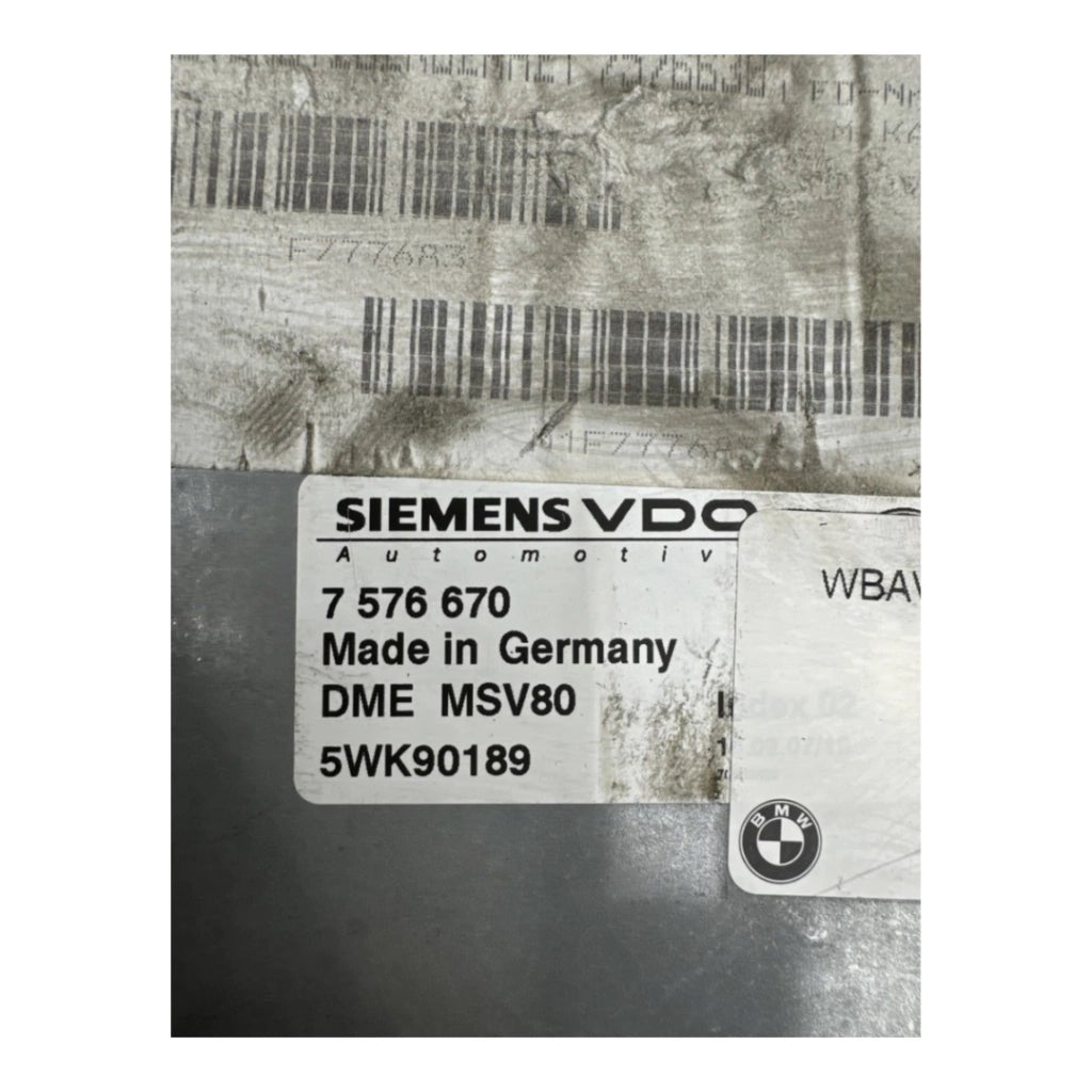 Módulo de Injeção BMW X3 2007 - 2010 7576670 - Auto Pexxa