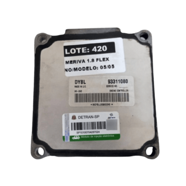 Módulo De Injeção Eletrônica GM Meriva 1.8 Flex 2005 Usado - Auto Pexxa